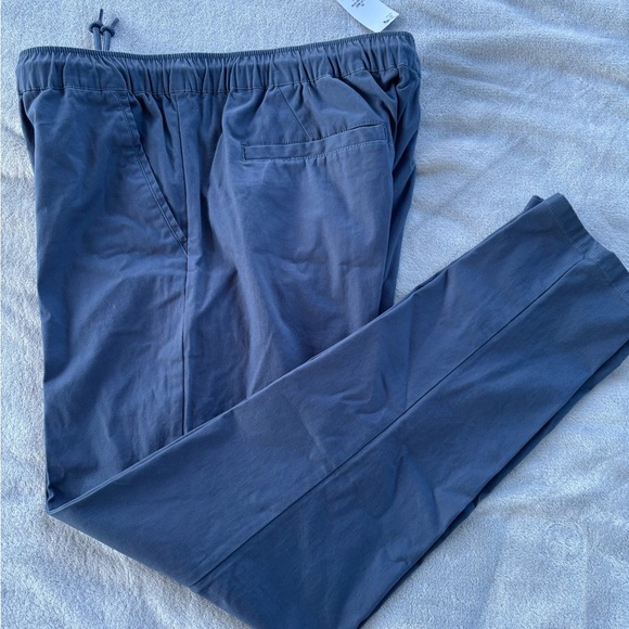 ASOS Blue Joggers Relaxed Fit Elastic Waistband - Picture 5 of 13